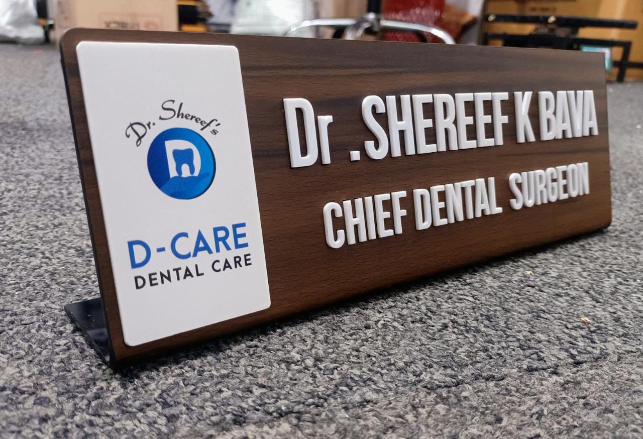 Mannar Craft Store Name Board for OfficeAcrylic High quality