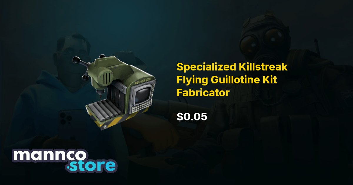 Specialized Killstreak Flying Guillotine Kit Fabricator Mannco.Store