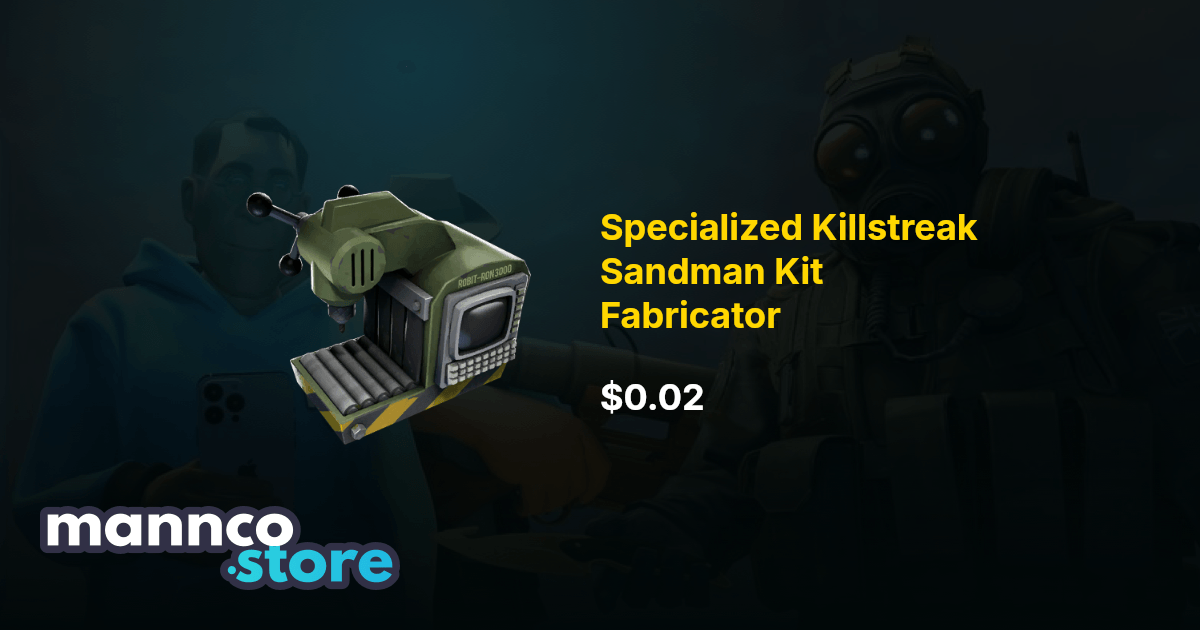 Specialized Killstreak Sandman Kit Fabricator Mannco.Store