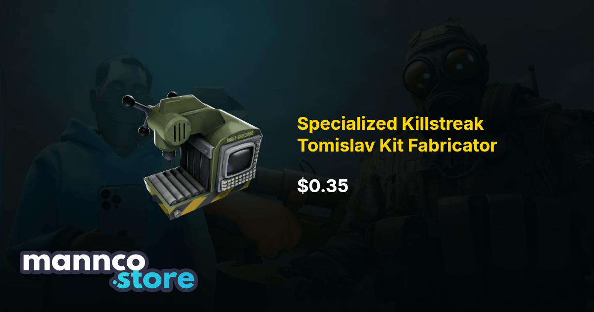 Specialized Killstreak Tomislav Kit Fabricator Mannco.Store