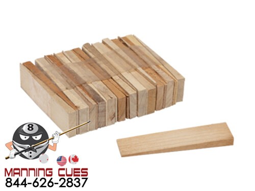 Hardwood Table Shims - Set of 25
