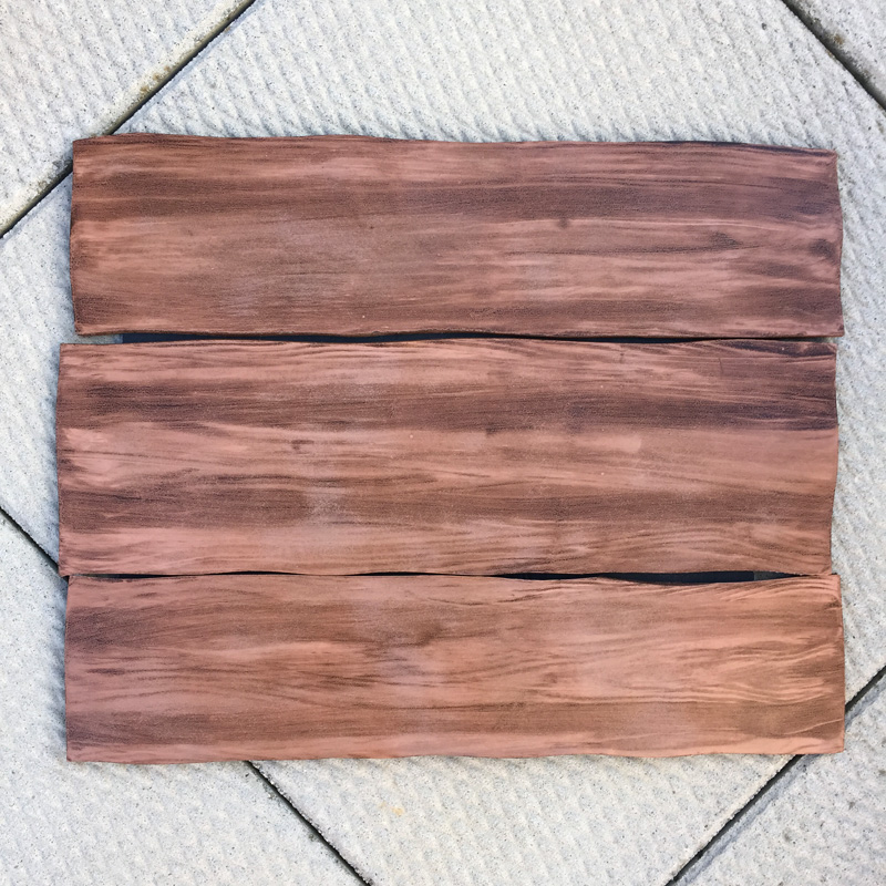 How to make a fake wood grain effect Manning Makes Stuff