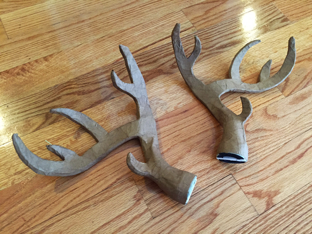 Making foam board deer antlers Manning Makes Stuff Making foam board deer antlers Manning Makes Stuff
