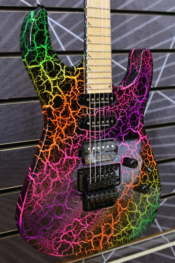 Guitars > Electric Guitars > Jackson Pro Series Soloist SL3M, Rainbow