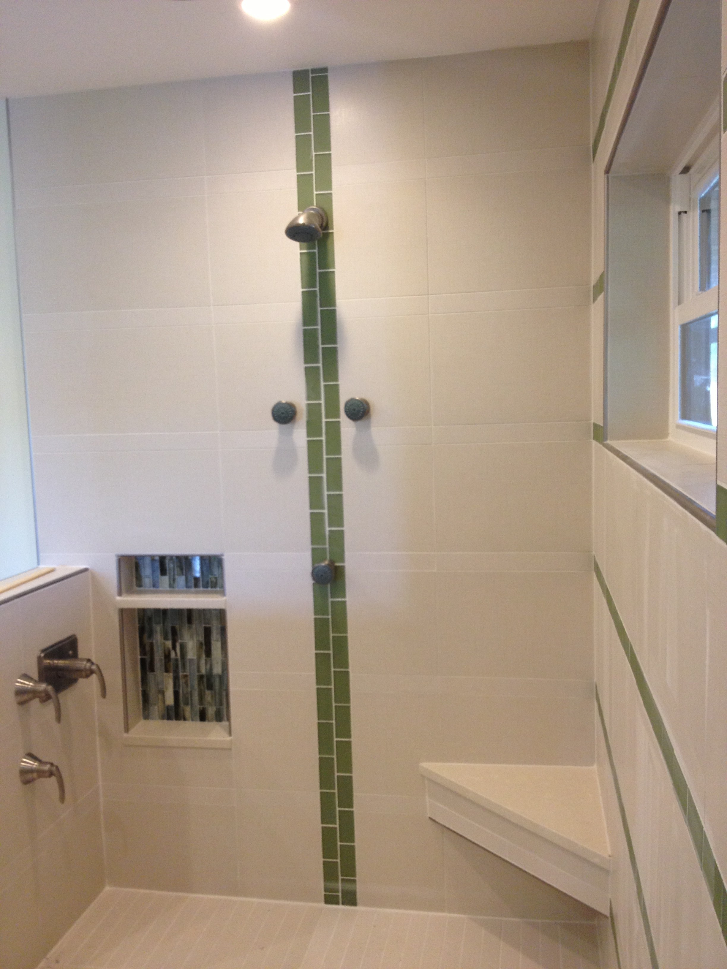 Palm Trees, Showers, and Ditra. Englewood Tile Store Mann Tile, Inc.