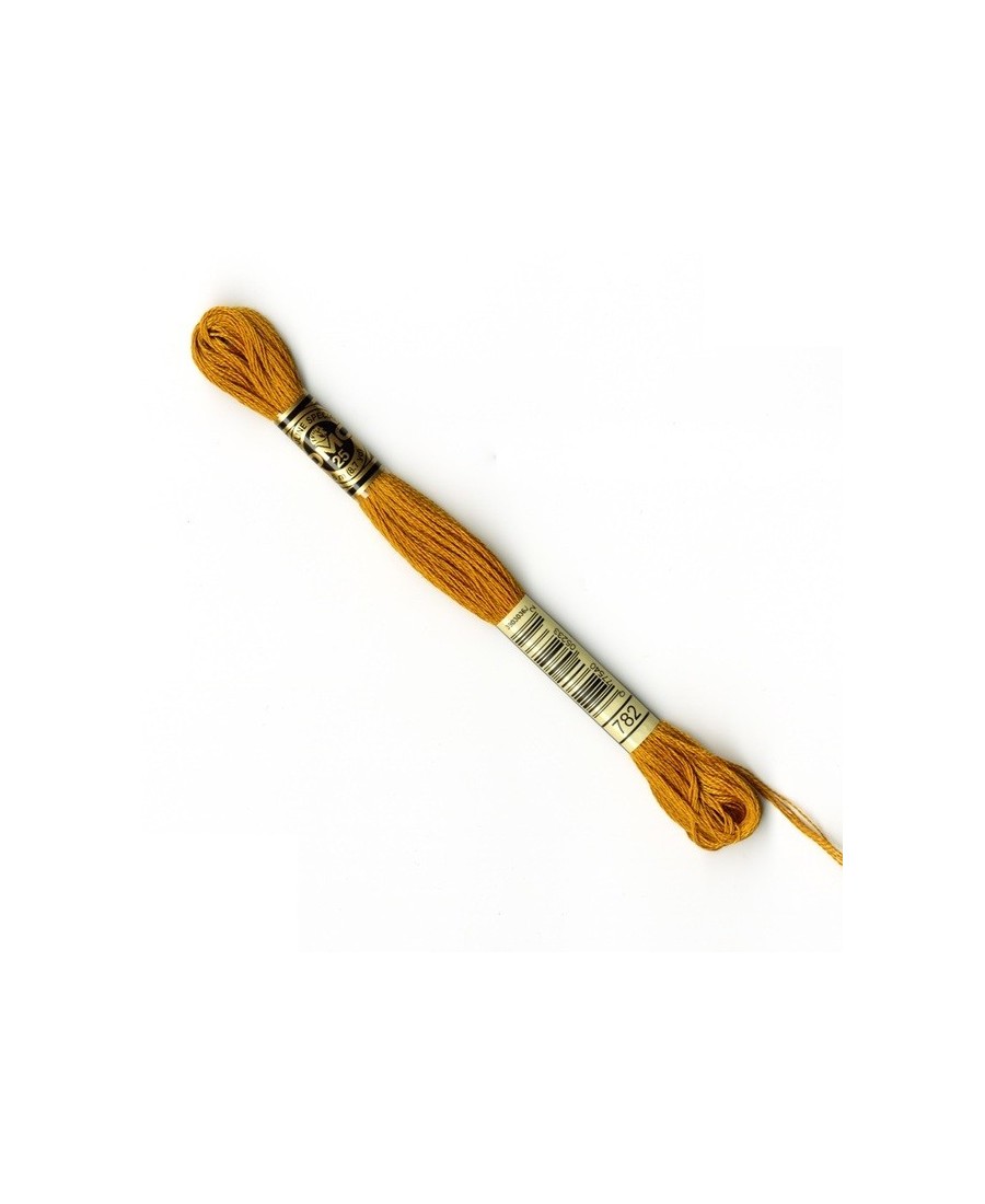 Siūlai siuvinėjimui DMC 782 DK Topaz