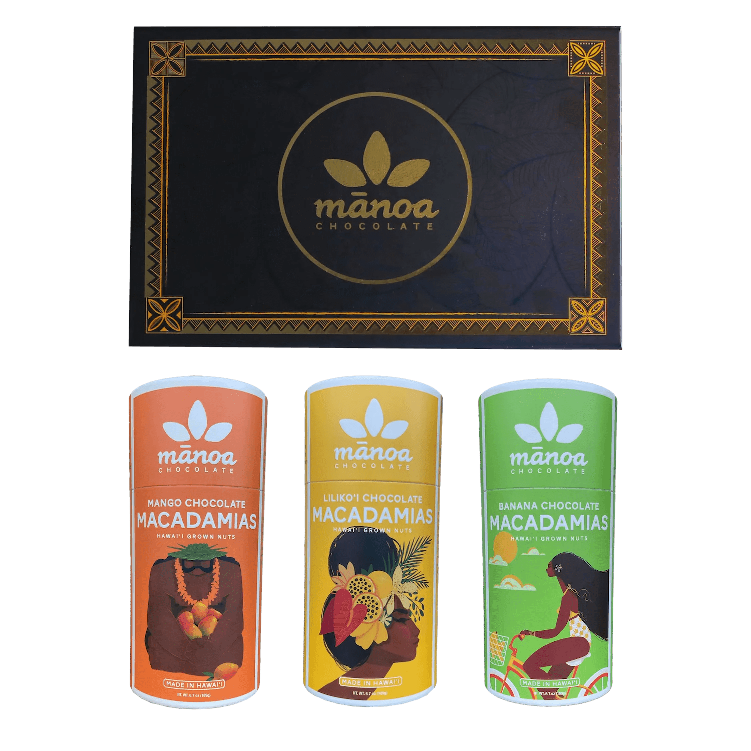 Macadamias Gift Box Manoa Chocolate Hawaii