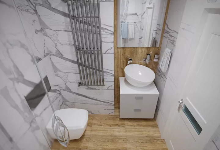 15 ideas para renovar baños pequeños con geniales diseños Manos a la Obra