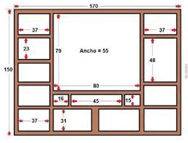 Descarga los planos perfectos para construir tu propio closet a la