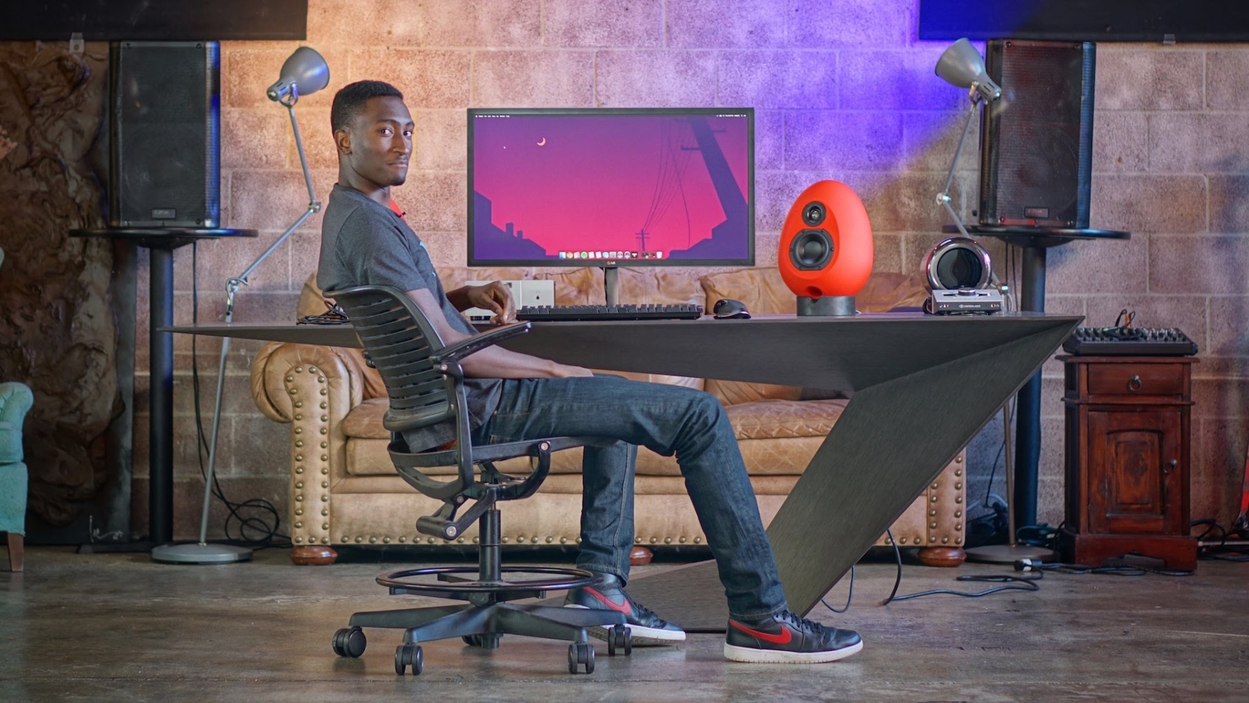 Geared Up MKBHD’s Desk Setup & Gear Man of Many