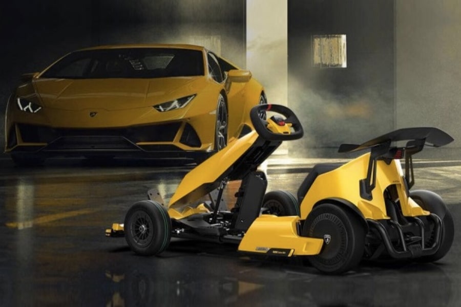 and SegwayNinebot Unveil a 1,500 HuracanInspired GoKart