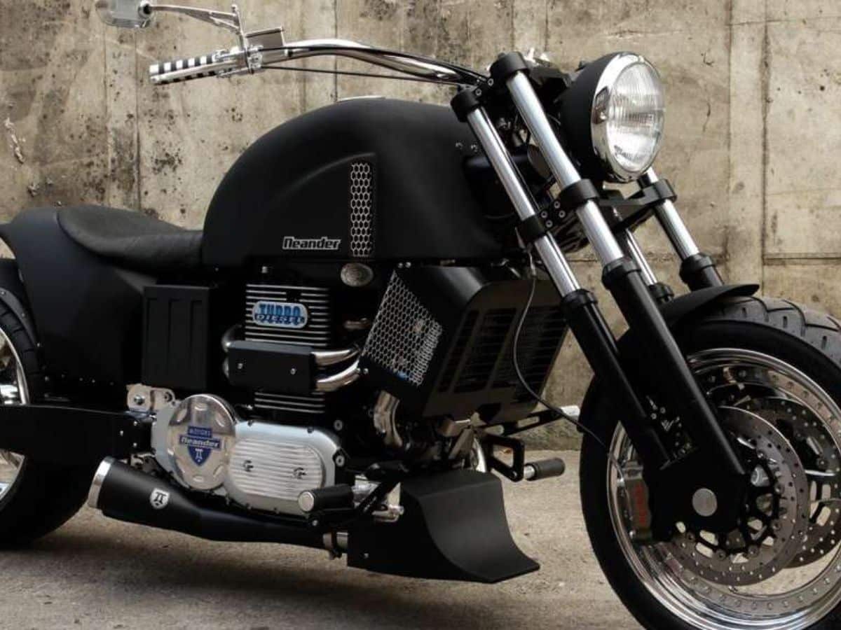Diesel Powered Motorcycle
