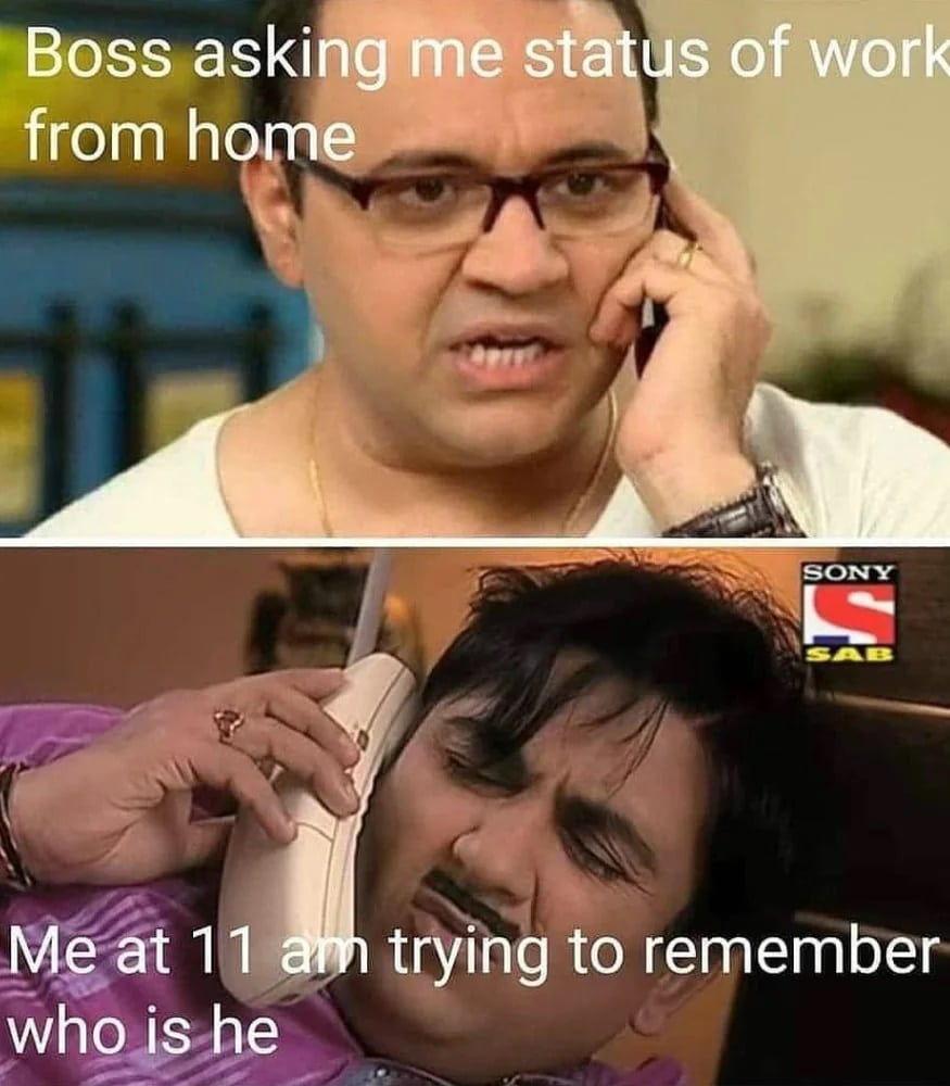 40+ Funny Working From Home Memes (WFH) Man of Many