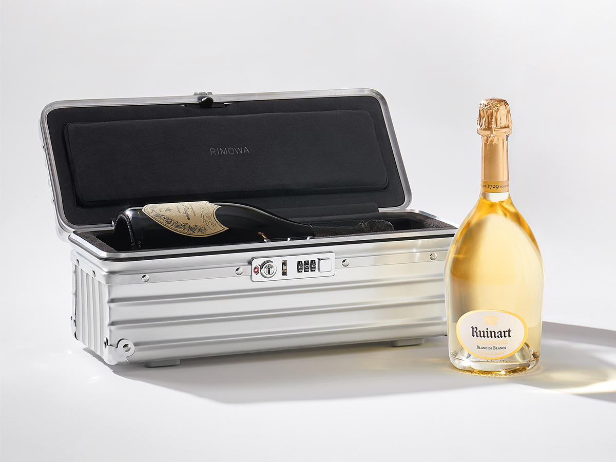 RIMOWA's 2,000 One Bottle Champagne Case Carries Surprises