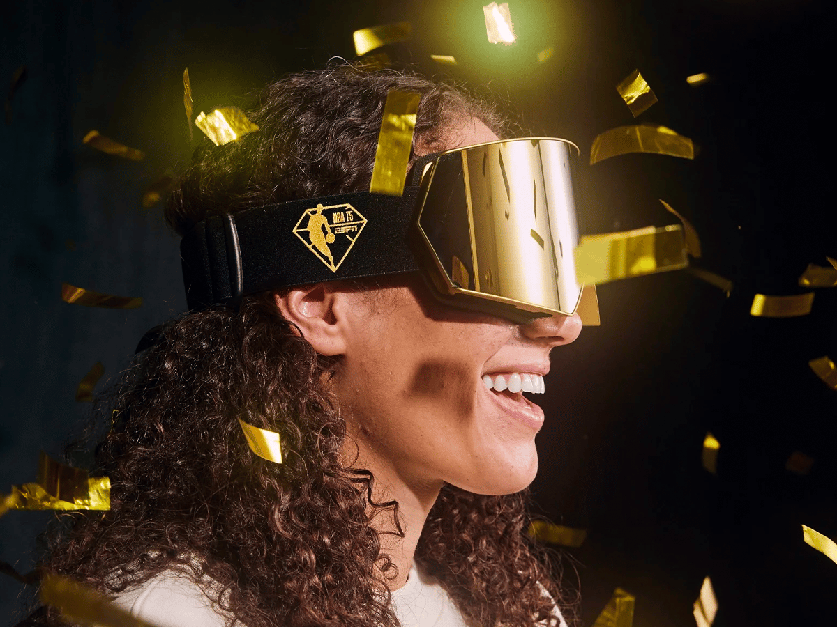 ESPN has Designed AllNew 'Victory Goggles ' for NBA Finals Champagne