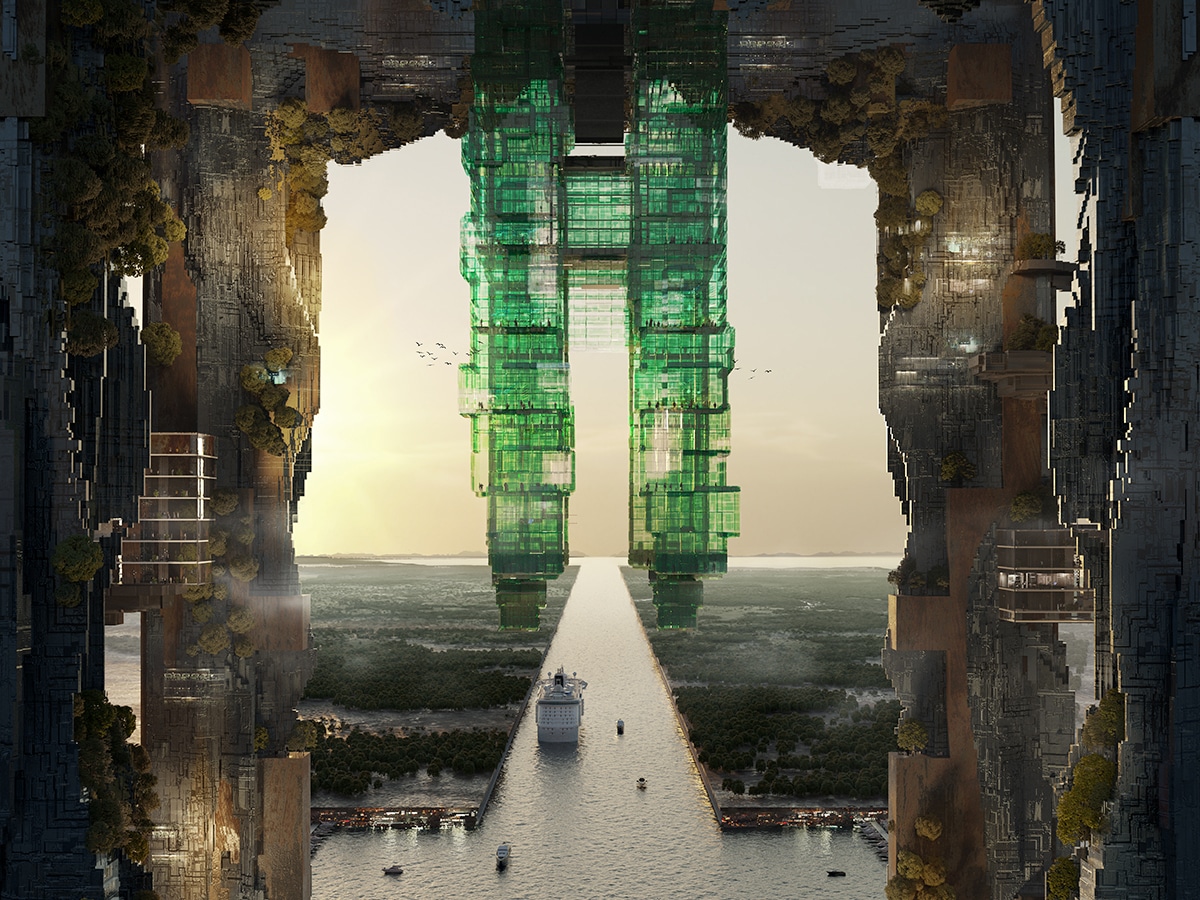 World's Longest Skyscraper Saudi Arabia's 1 Trillion 'Mirror Line