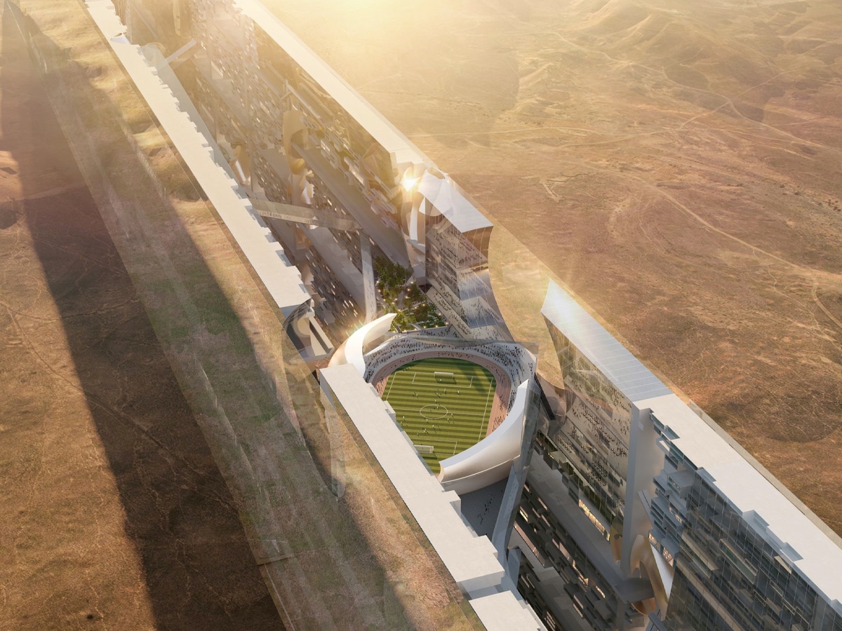 World's Longest Skyscraper Saudi Arabia's 1 Trillion 'Mirror Line