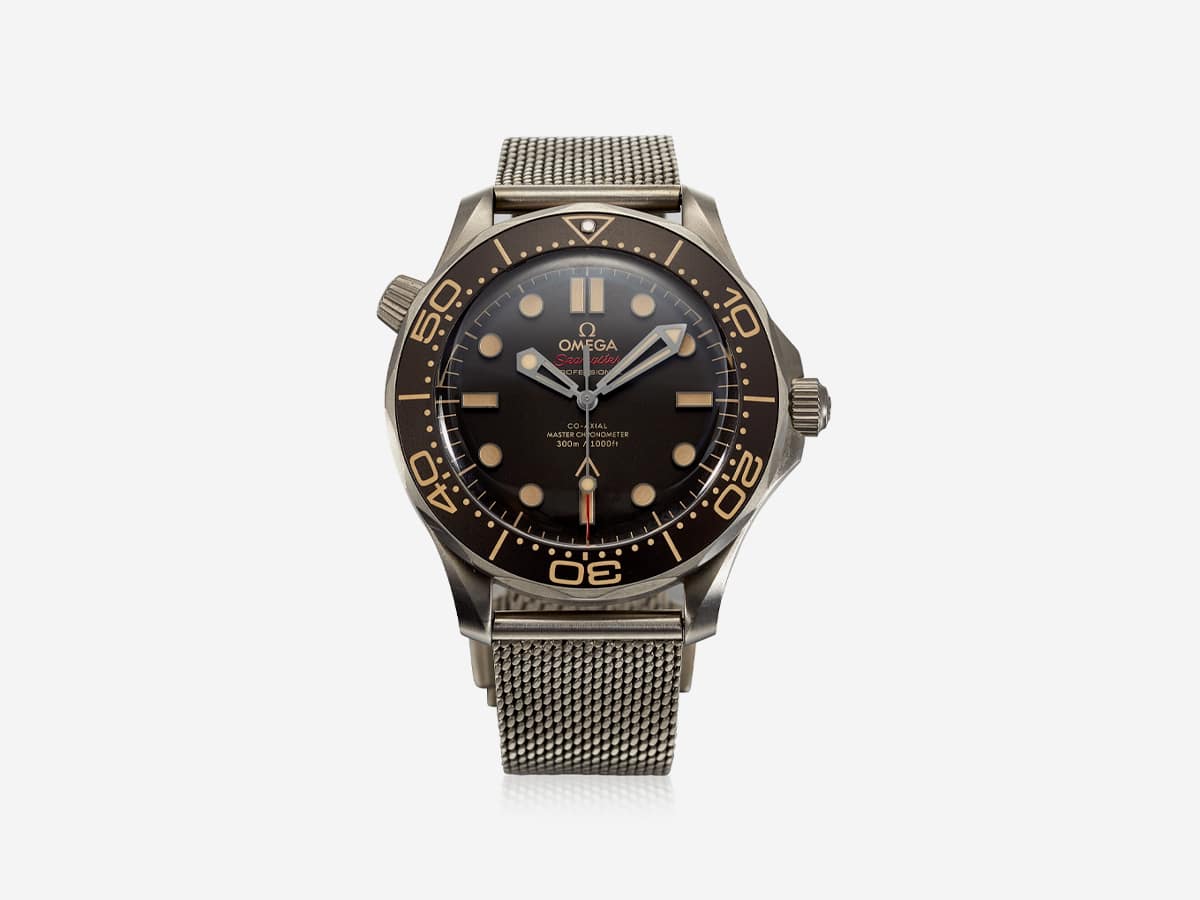 James Bond's Actual OMEGA Seamaster from No Time to Die Fetches 378,000 at Auction Man of Many