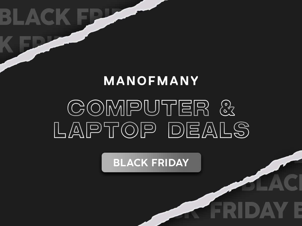 Computer & Laptop Deals Black Friday Sales Man of Many