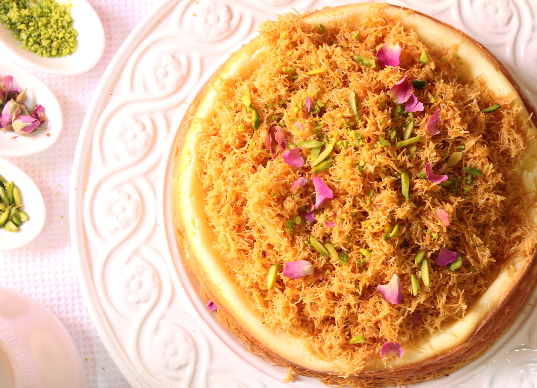 Kunafa Cheesecake Manoleta's Recipes