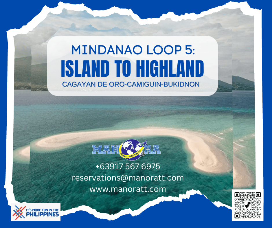 MINDANAO LOOP 5 ISLAND TO HIGHLAND (5D4N)