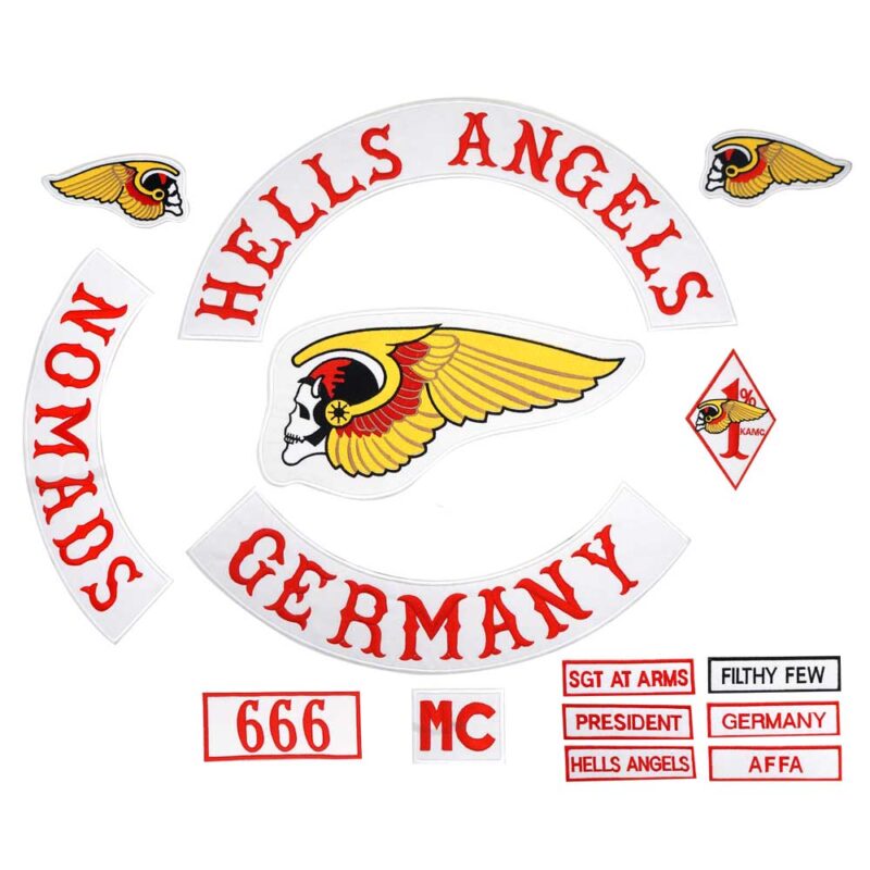 Hells Angels MC Patches Quality Embroidered Patches
