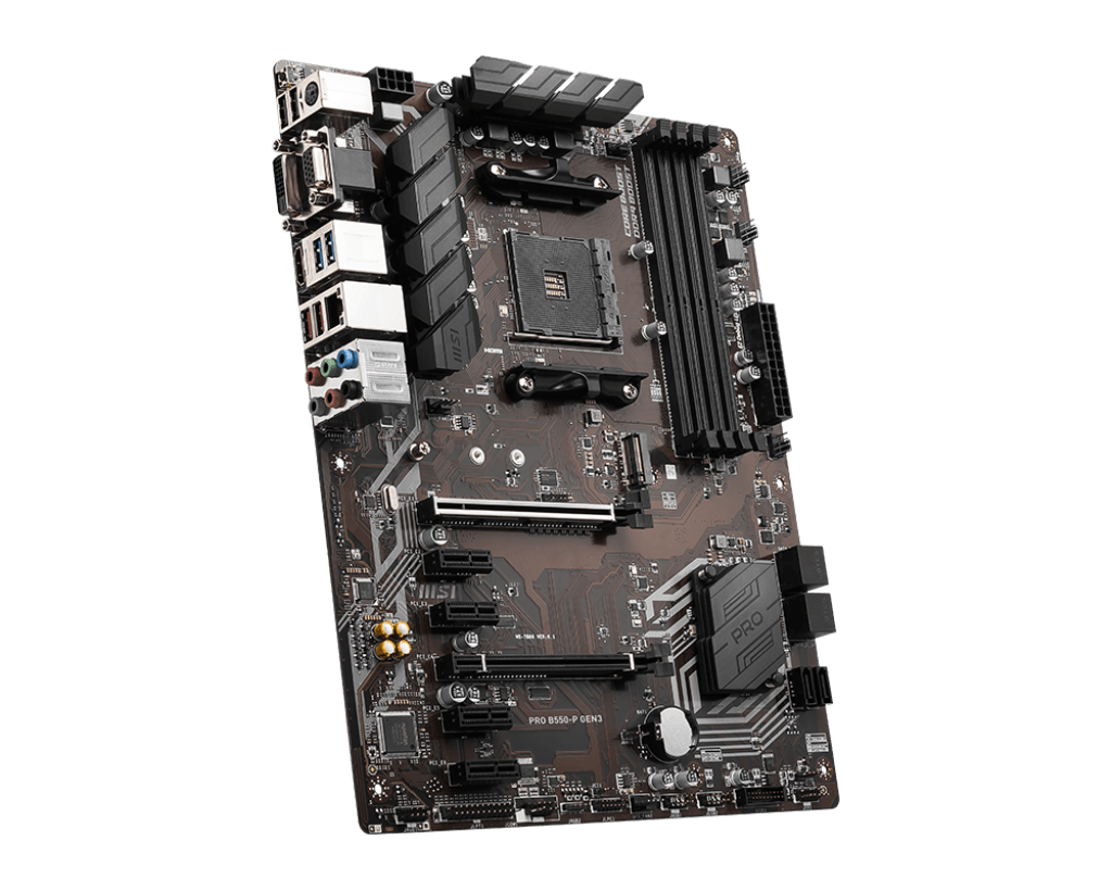 MSI PRO B550-P GEN3 download instruction manual pdf