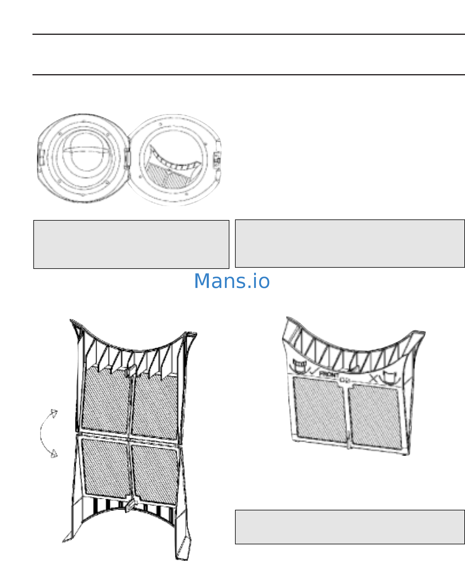 Hotpoint TDL10P [13/24] How to remove and clean the fluff filter