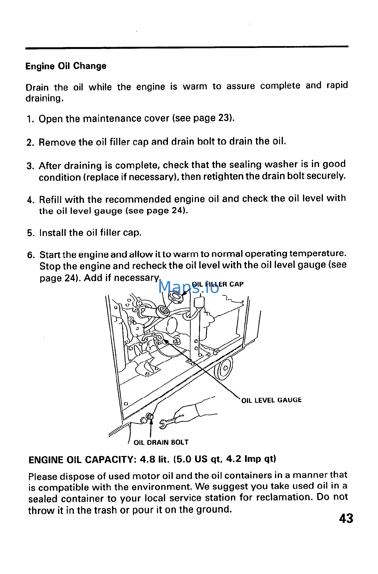 Top 138+ images honda oil capacity In.thptnganamst.edu.vn