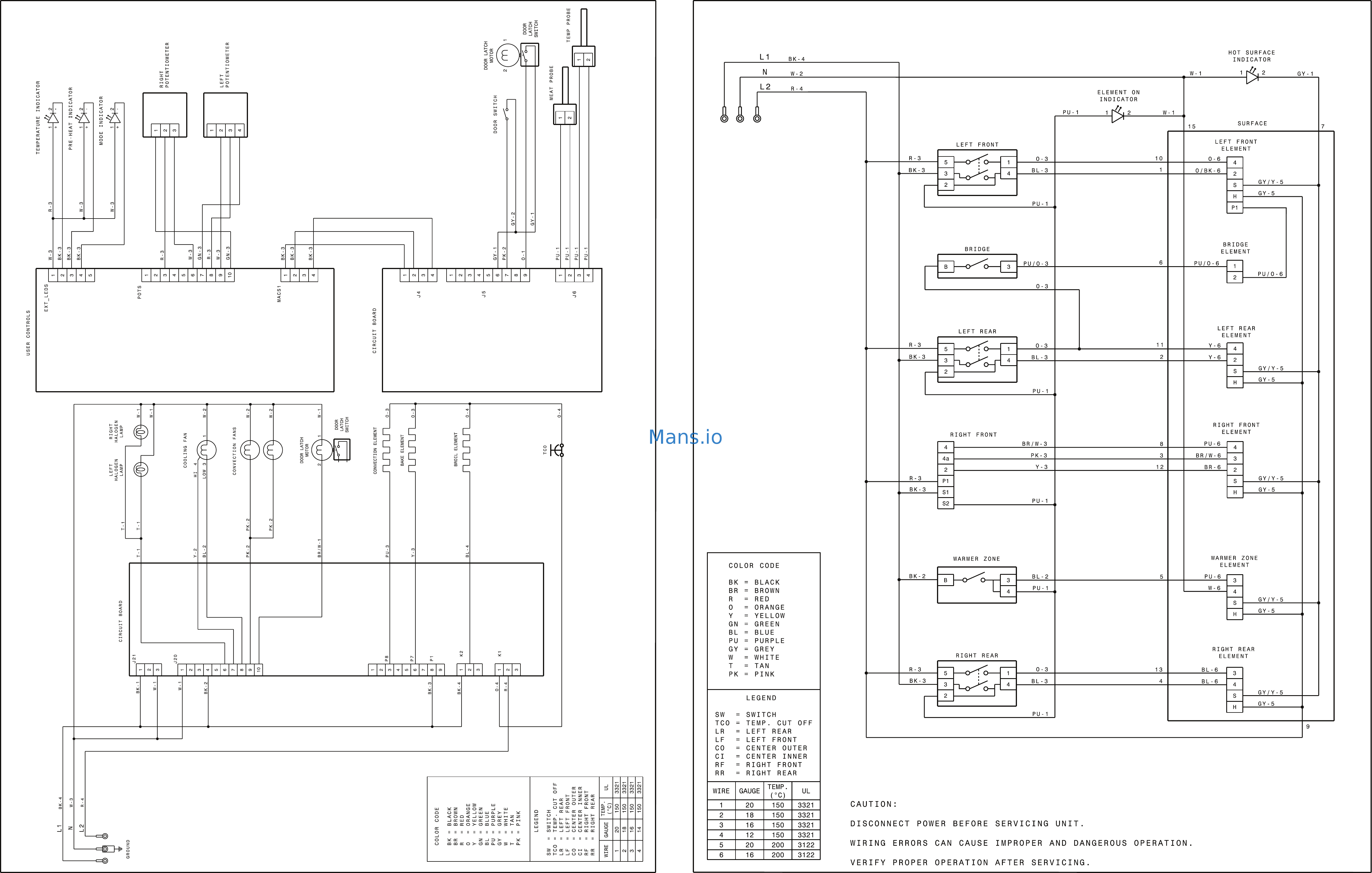 Frigidaire FPEH3077RF Service Data Sheet online [2/4] 99149