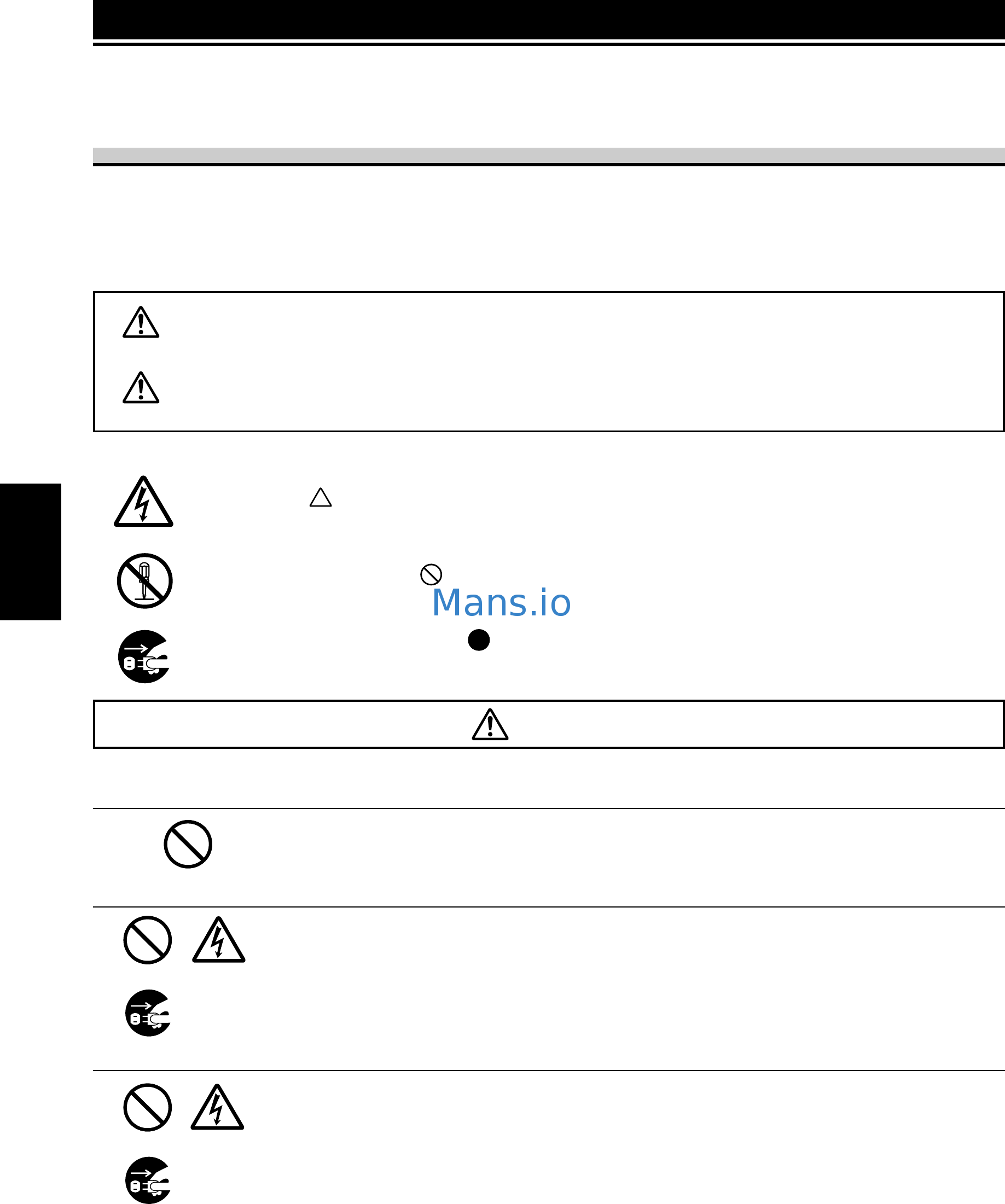 Sato DR3 [4/116] Safety precautions