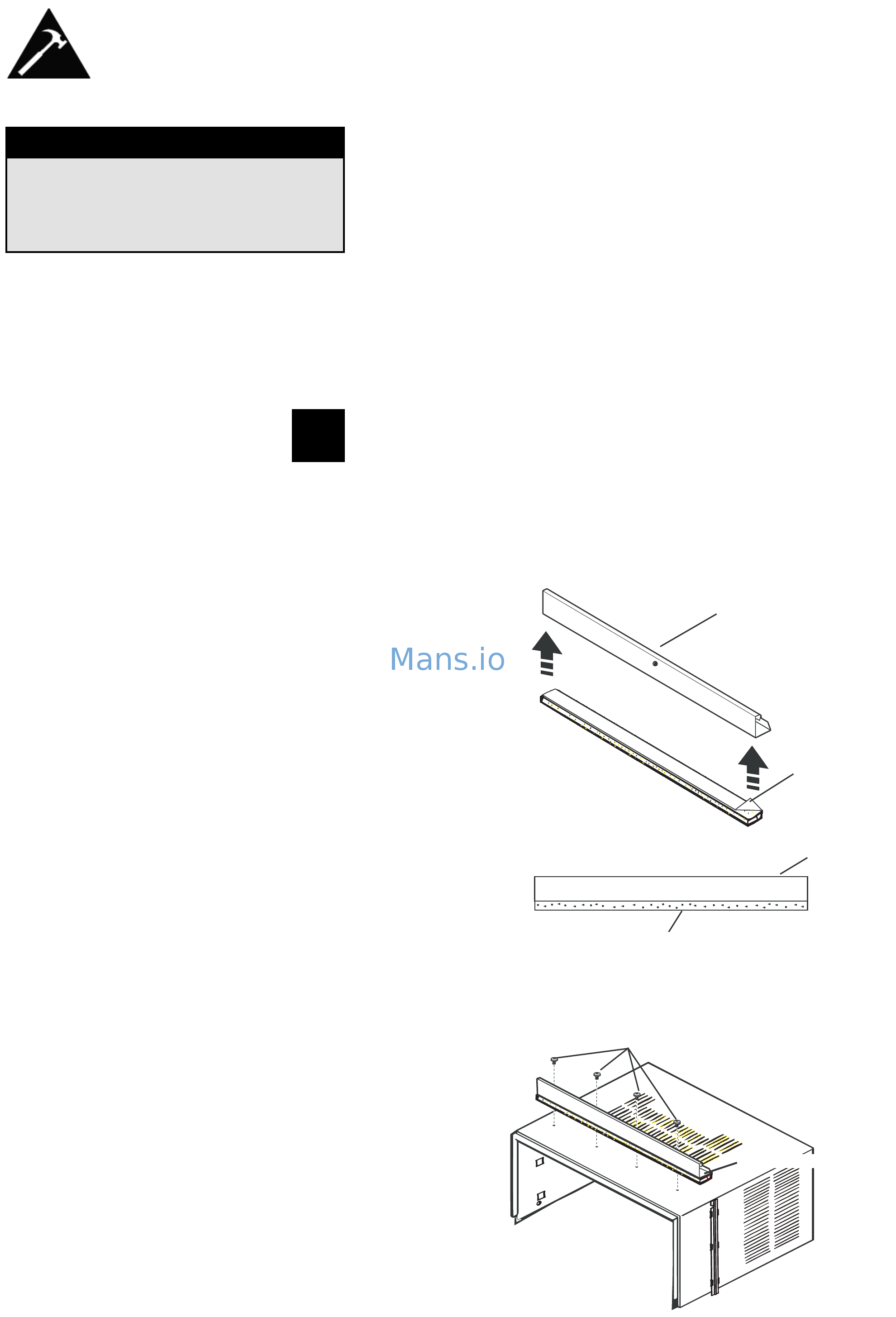 Danby DAC8000 [6/39] Installation instructions