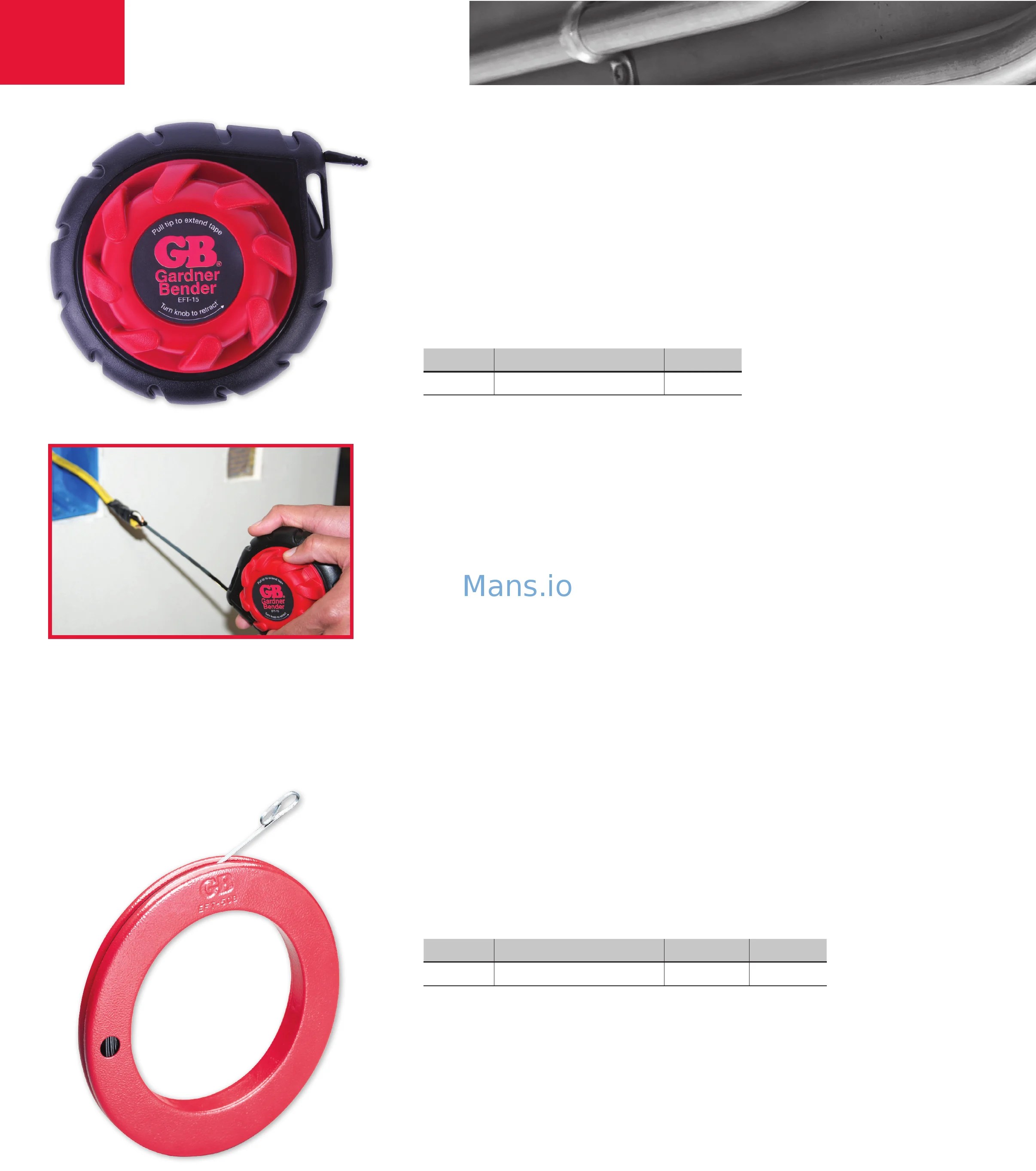 Gardner Bender B2000 [14/20] Conduit fishing