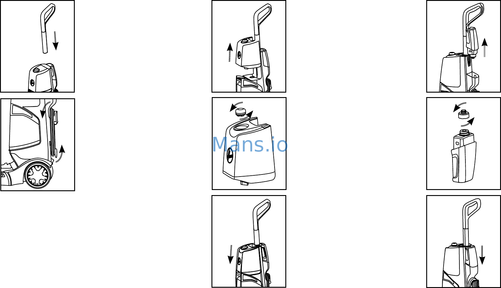 Hoover FH52002 [10/72] Getting started with your smartwash carpet cleaner