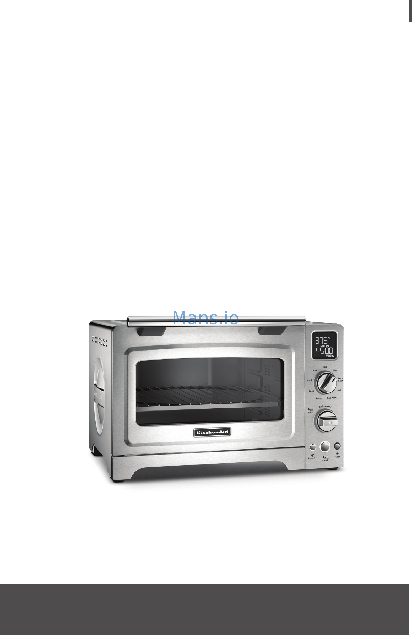 KitchenAid KCO275WH [2/68] Countertop oven instructions