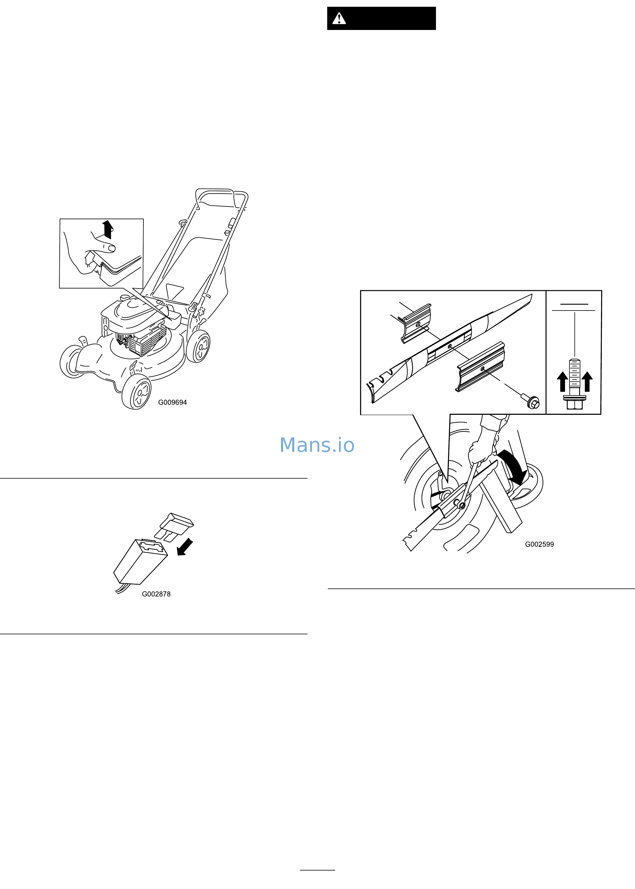 LawnBoy 10634 [13/52] Warning