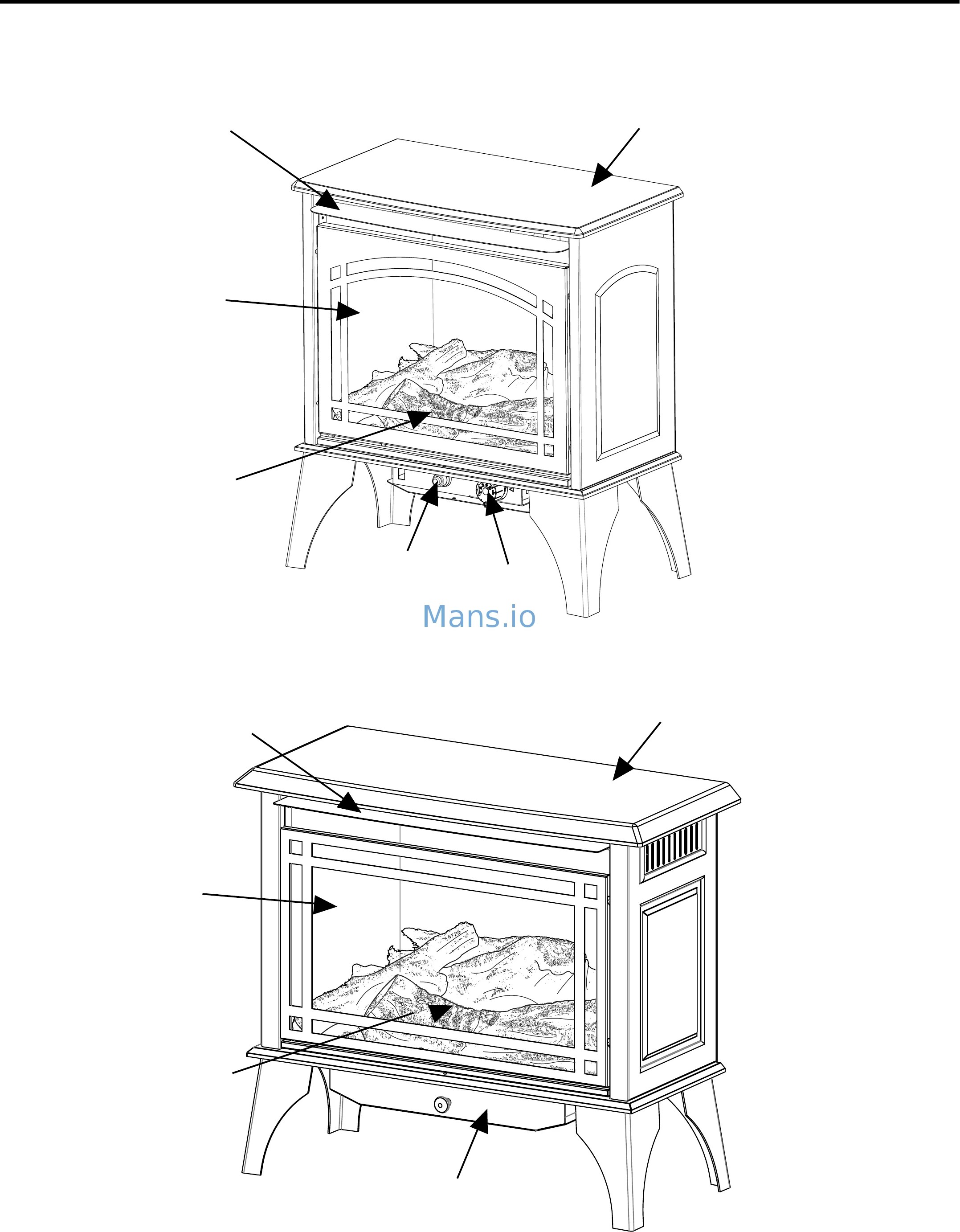 Pleasant Hearth VFS2PH30DT [6/62] Product identification