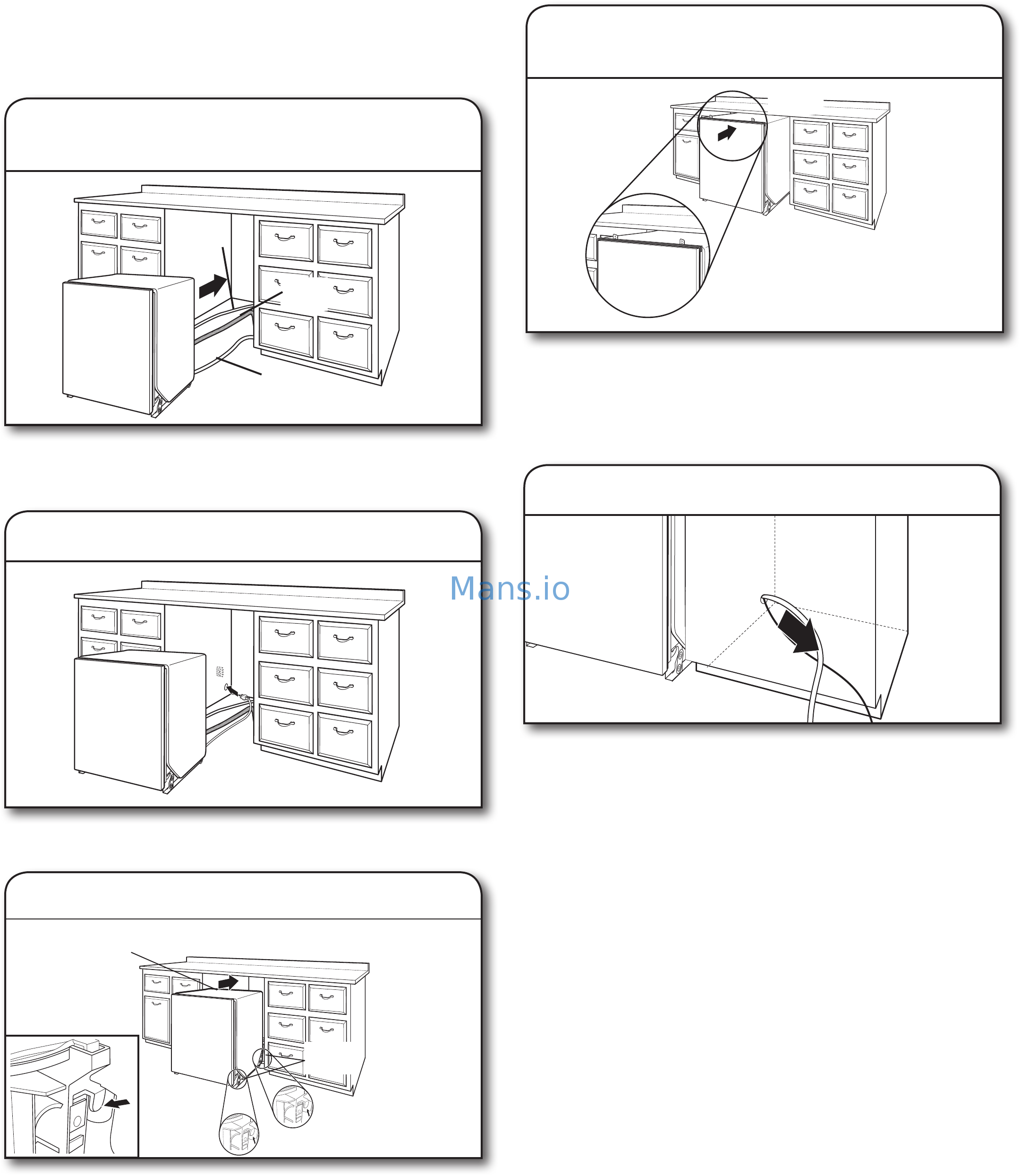 KitchenAid KDFM404KPS [21/84] Choose anchor attachment method