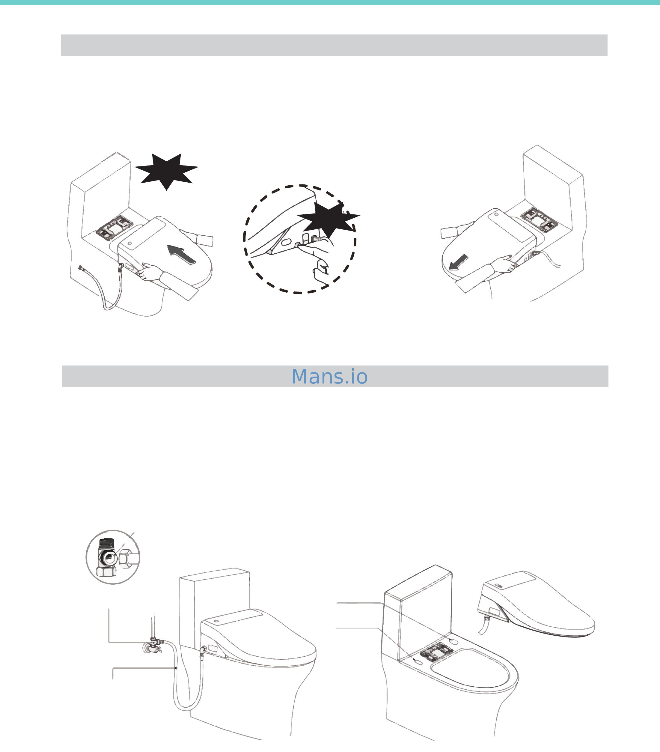 Swiss Madison SMST018 [10/16] Smart seat bidet installation instructions