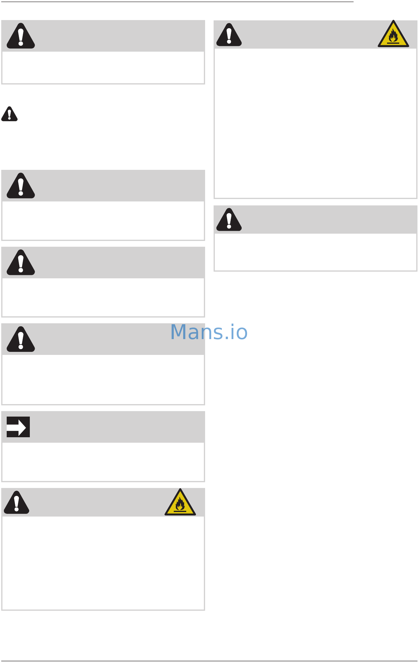 Frigidaire FFFU20F2VW [3/18] Caution