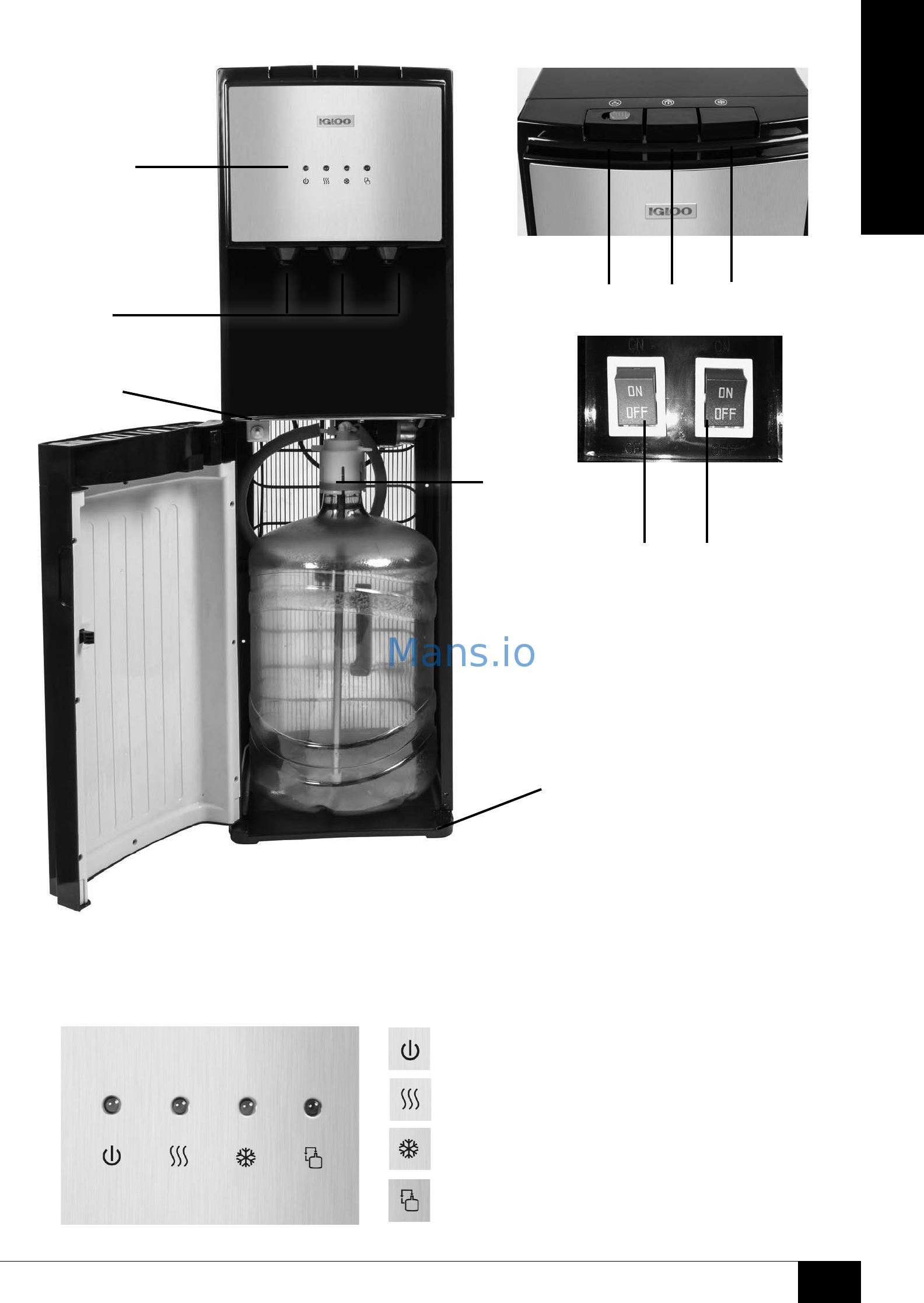 IGLOO IWCBL353CRHBKS [8/30] Parts assembly