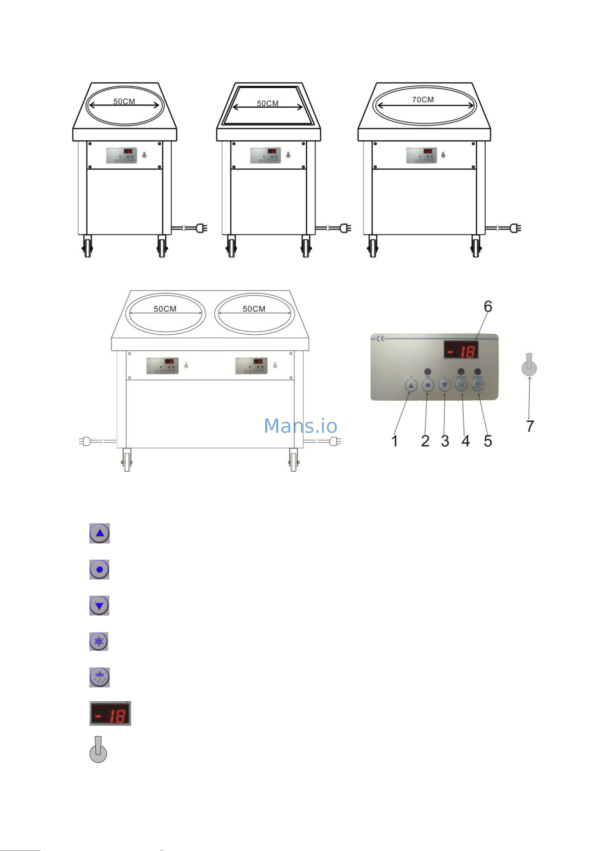 kolice refrigeration equipment manufacturer KO600P User Manual online