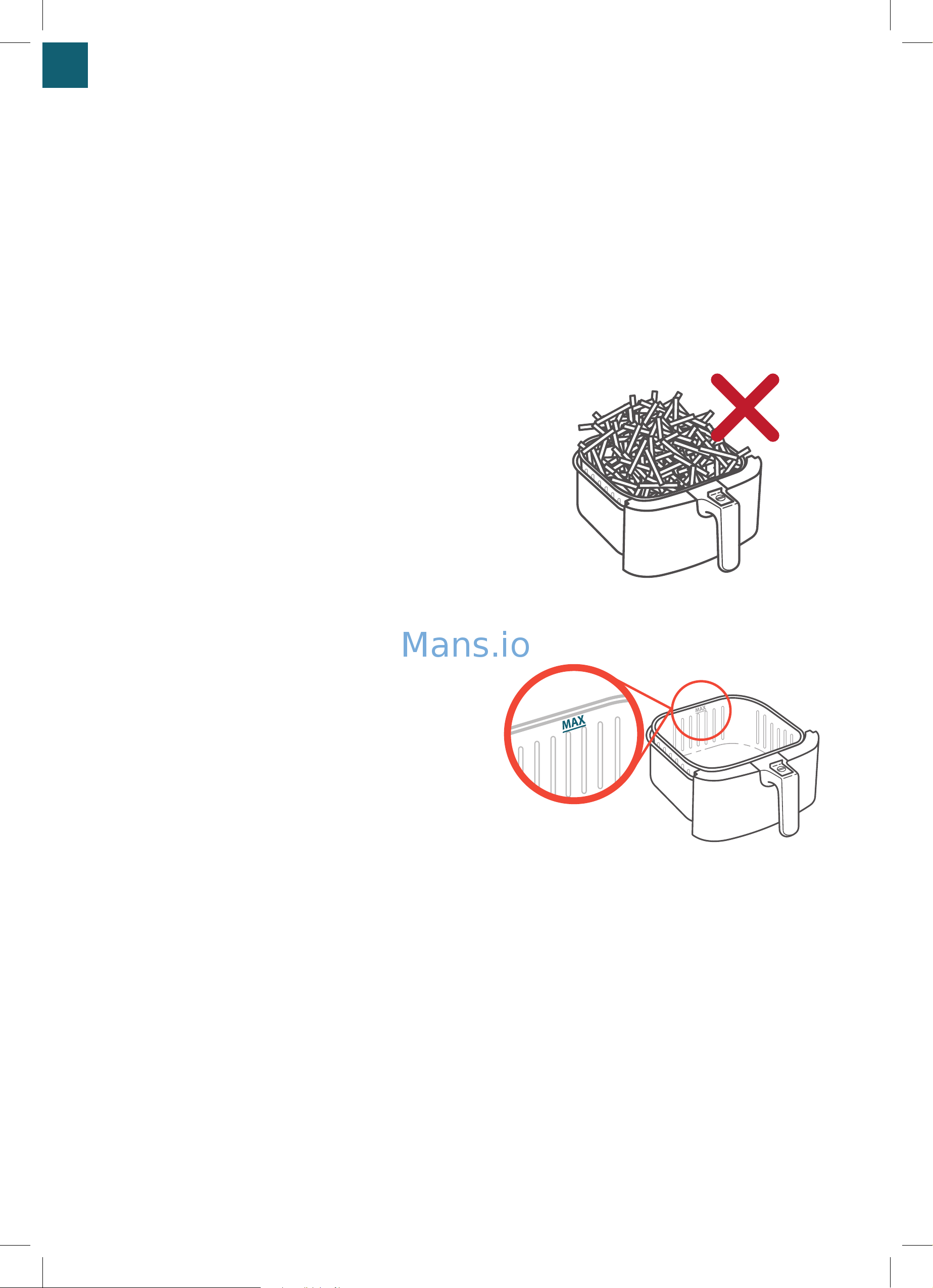 Cosori Air Fryer [12/36] Cooking guide