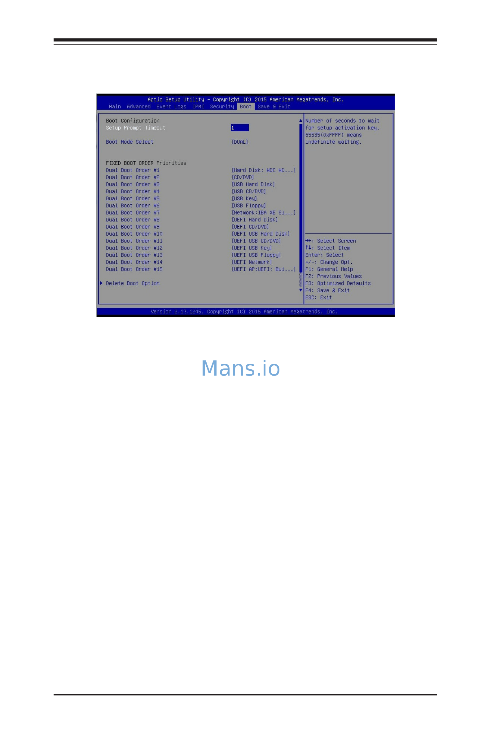 Supermicro X10DRDiNT [113/129] 7 boot settings