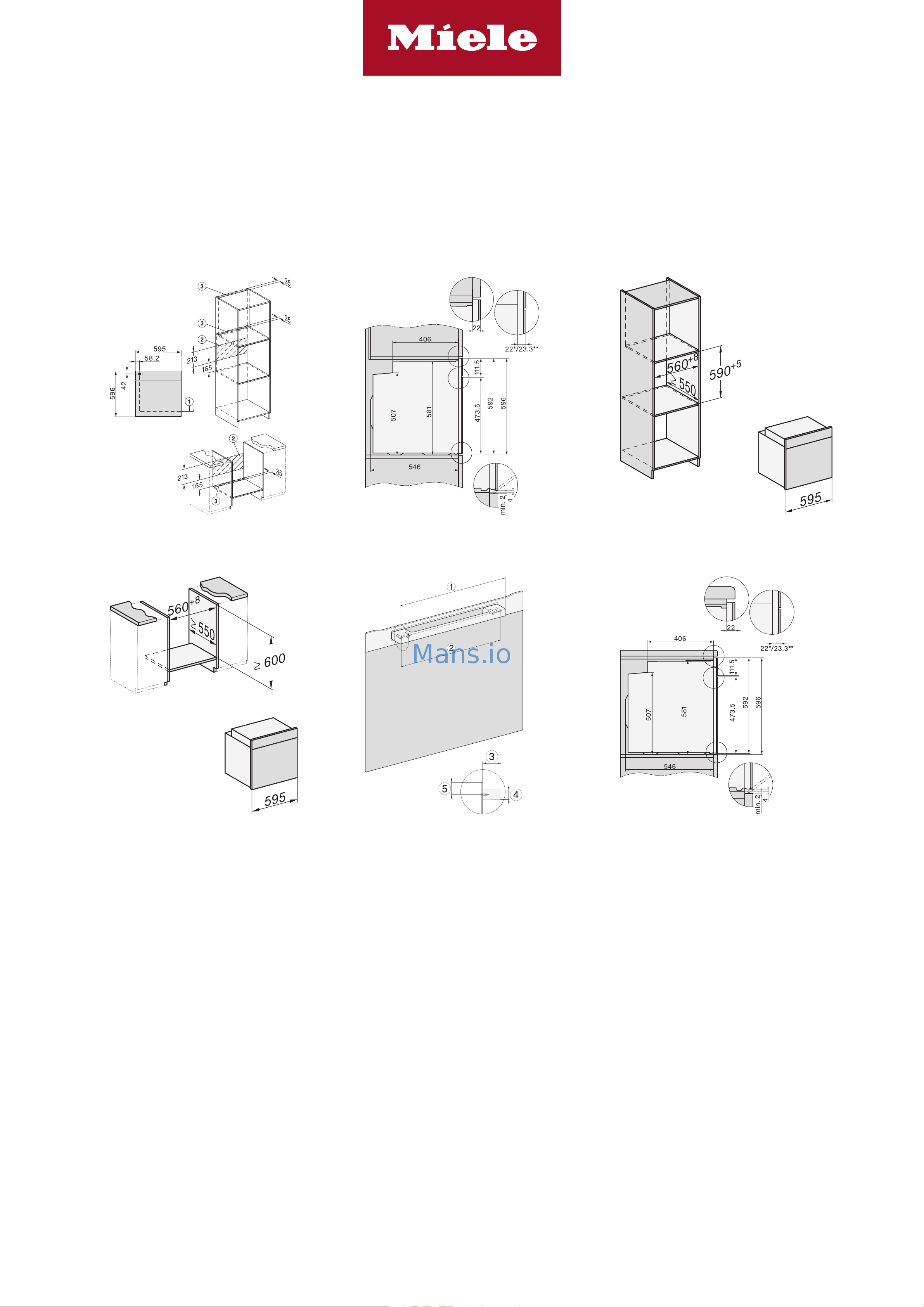 Miele H 2861 BP Product sheet online [3/3] 1146466