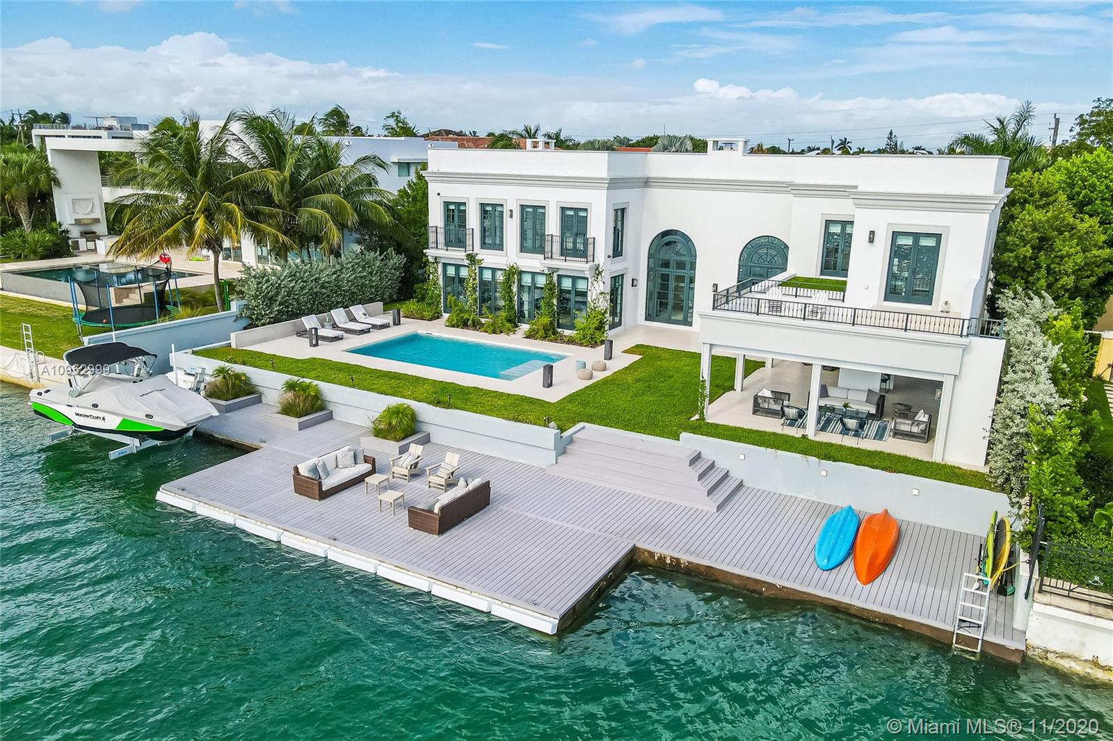 Casas de lujo a la orilla del mar en Miami Beach Mansiones Miami