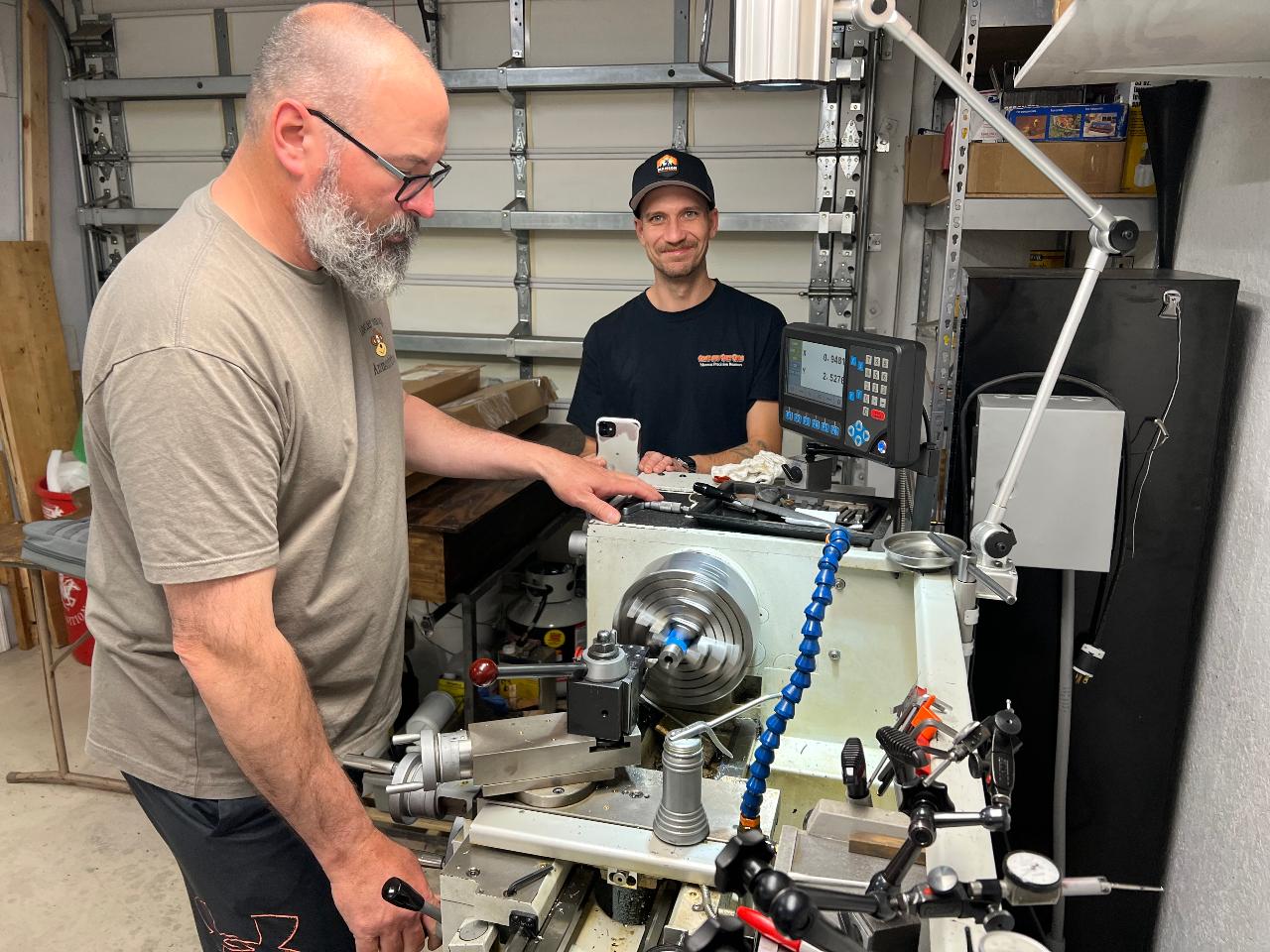 Manson Reamers Visit Gordy Gritters’ Extreme Accuracy Institute