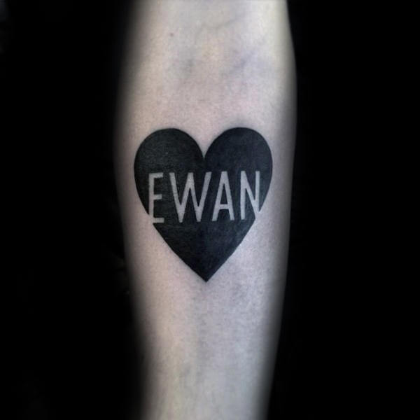 60 Namen Tattoos für Männer Schriftzug DesignIdeen Mann Stil Tattoo