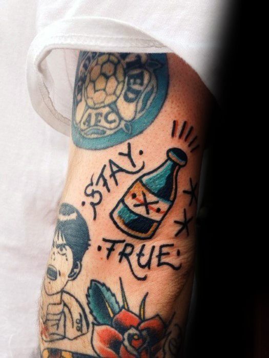 80 Füller Tattoos für Männer leere Lücke DesignIdeen Mann Stil