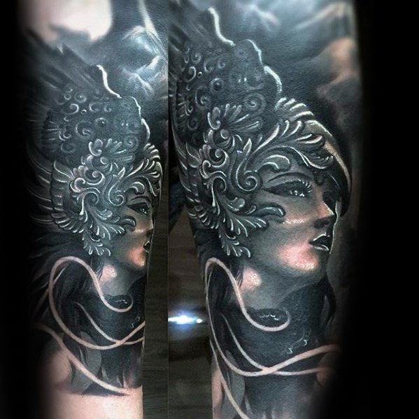 60 Valkyrie Tattoo Designs für Männer nordischen Mythologie Tinte